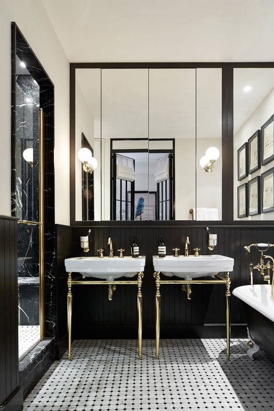 1920s Style Bathrooms That Inspire Rue