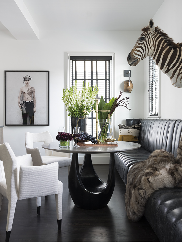 A Black and White Collected Home in Atlanta | Rue